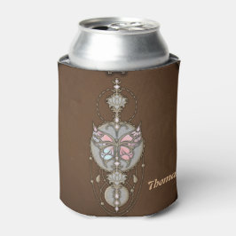 様式化された蝶 缶クーラー