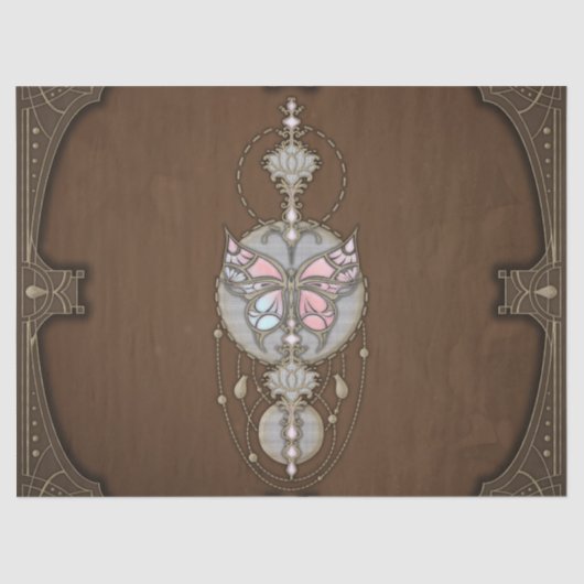 様式化された蝶 薄葉紙 (正面)