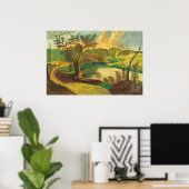 様式化された風景 – アメリカのファインアートポスター ポスター (ホームオフィス)