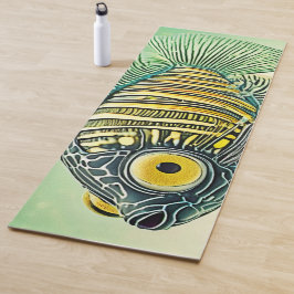 様式化された魚芸術 ヨガマット