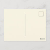 様式化イラストレーショングランドキャニオンナショナルパーク ポストカード (裏面)