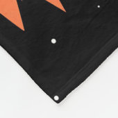 様式化イーグルポップ・アートのー フリースブランケット (角)