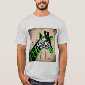 様式化キリン Tシャツ