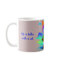 様式化クール猫