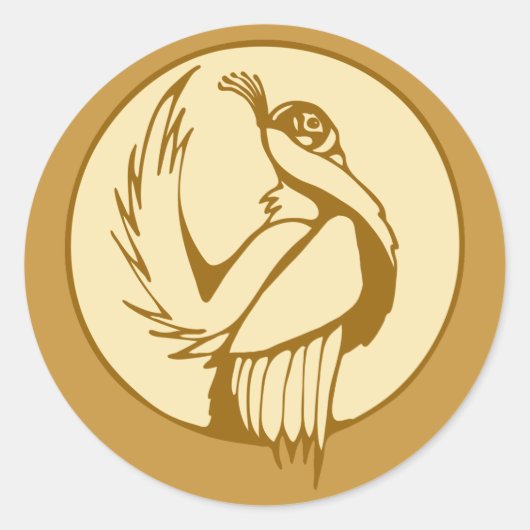 様式化グロース ラウンドシール (正面)