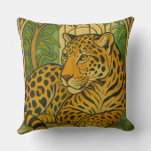 様式化ジャングルエレガンス クッション (裏面)