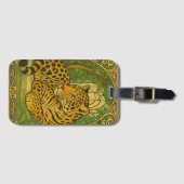 様式化ジャングルエレガンス ラゲッジタグ (正面横)