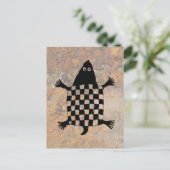 様式化タートルミンブレステュラデザイン ポストカード (スタンド正面)