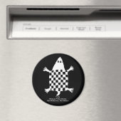 様式化タートルミンブレステュラデザイン マグネット (インサイチュ (食洗機))