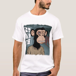 様式化チンパンジー Tシャツ