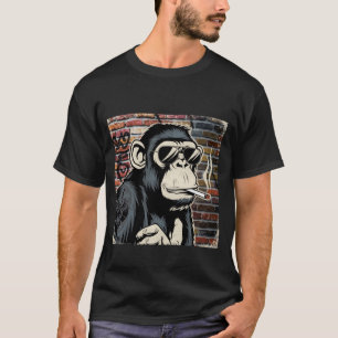 様式化チンパンジー Tシャツ