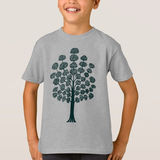 様式化ツリー Tシャツ (正面)