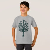 様式化ツリー Tシャツ (正面フル)