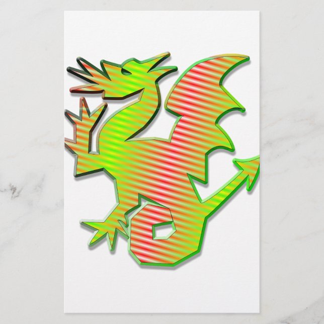 様式化ドラゴン (正面)