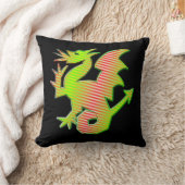 様式化ドラゴン クッション (ブランケット)