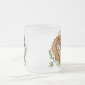 様式化ドラゴン フロストグラスマグカップ (中央)