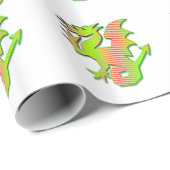 様式化ドラゴン ラッピングペーパー (ロールコーナー)