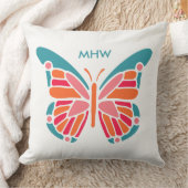 様式化バタフライカスタム装飾用クッション クッション (ブランケット)