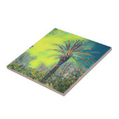 様式化パームツリースケッチ タイル (側面)