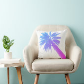 様式化パームツリーパステルグリーントロピカル クッション (椅子)