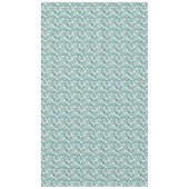 様式化ヒトデ&サンドダラーパターン#25 ID1009 テーブルクロス (正面)