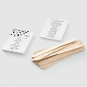 様式化ピーコックフェザー結婚式 プログラムファン ハンドファン (組立なし)