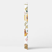 様式化フローラ：水彩シームレスデザイン。 Case-Mate iPhoneケース (裏面 / 右)