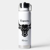 様式化ブルカスタム文字 ウォーターボトル (背面)