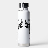 様式化ブルカスタム文字 ウォーターボトル (右面)