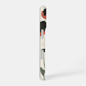様式化ロータス iPhone 16ケース (右側面)