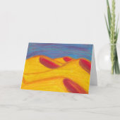 様式化油パステルサンドデュネス カード (正面)