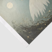 様式化1920天使と花 薄葉紙 (詳細)