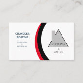 樋と屋根 名刺 (正面)