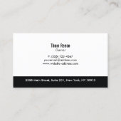 樋の屋根の清掃と修復 名刺 (裏面)