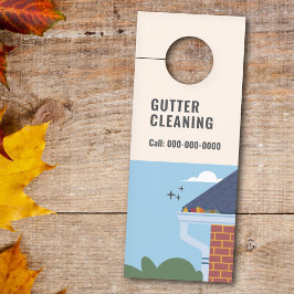 樋クリーニングサービス ドアノブサイン