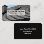樋付き屋根 名刺 (正面/裏面)