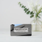 樋付き屋根 名刺 (スタンド正面)