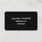 樋付き屋根 名刺 (裏面)