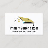 樋屋根清掃・補修建築 名刺 (正面)