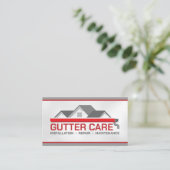 樋清掃修理設置サービス 名刺 (スタンド正面)