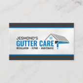 樋清掃修理設置サービス 名刺 (正面)