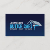 樋清掃修理設置サービス 名刺 (正面)