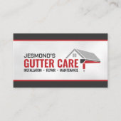 樋清掃修理設置サービス 名刺 (正面)