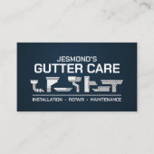 樋清掃修理設置サービス 名刺 (正面)