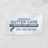 樋清掃修理設置サービス 名刺 (正面)