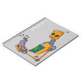 標本317cのノート ノートブック (左側)