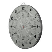 標準および軍隊時間 ダーツボード (正面右)