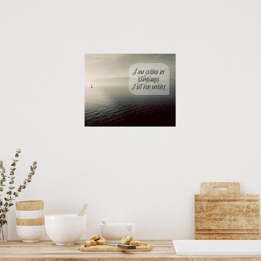 標準に従って指導を受ける ポスター (キッチン)