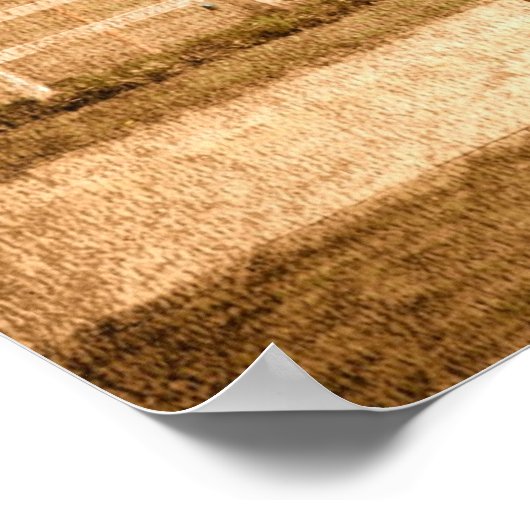 標準のレース ポスター (角)