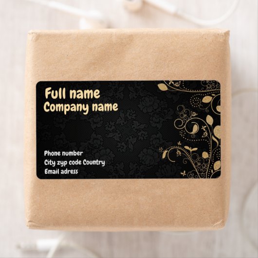 標準の名刺 ラベル (インサイチュ)